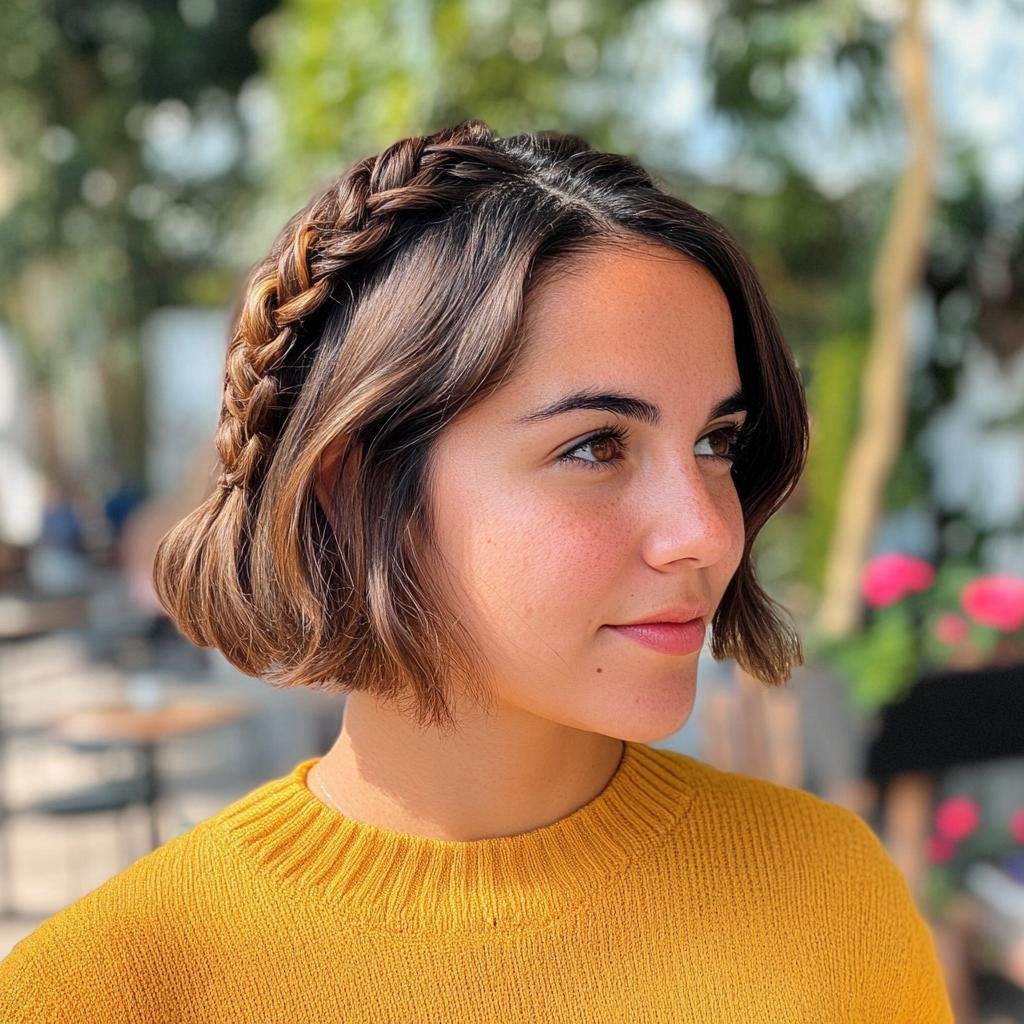 tranca em cabelo curto 24
