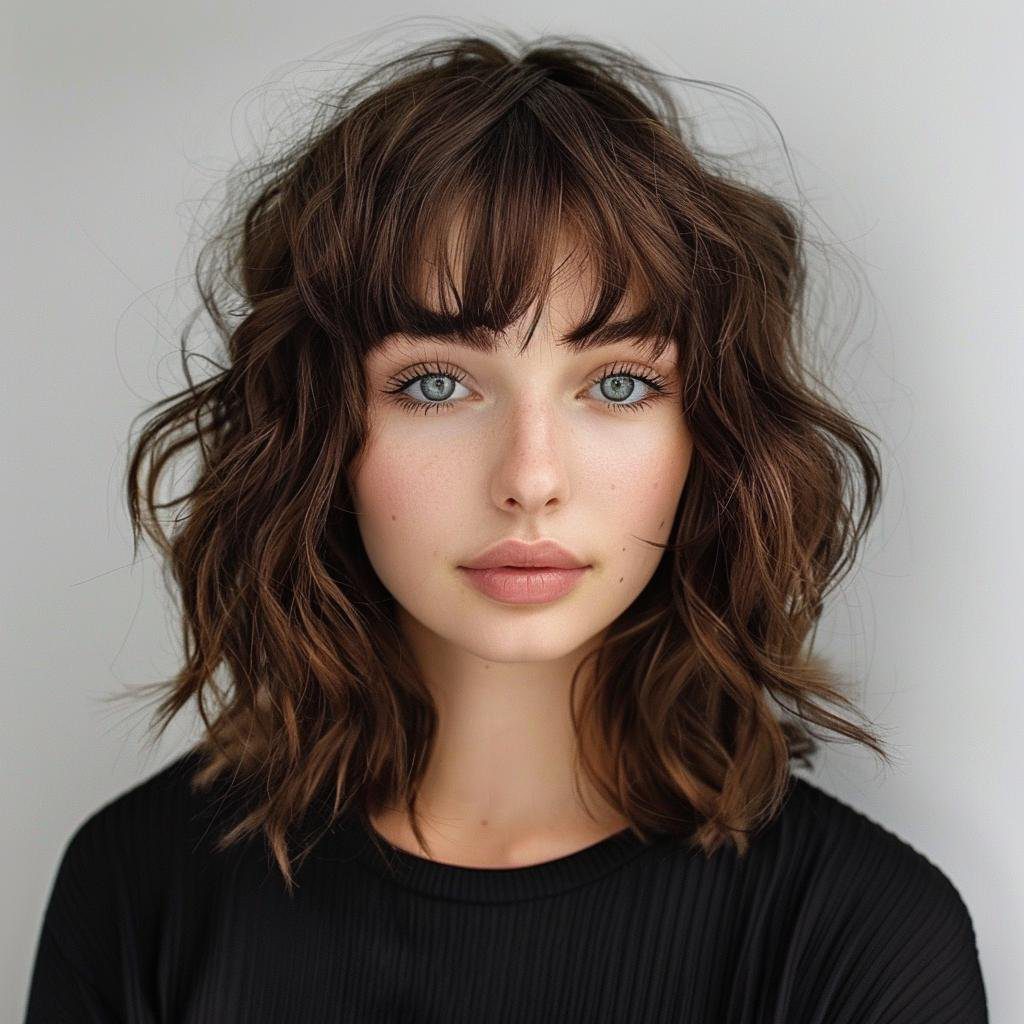 cortes-de-cabelo-feminino-medio-com-franja-26 cortes de cabelo feminino medio com franja 26