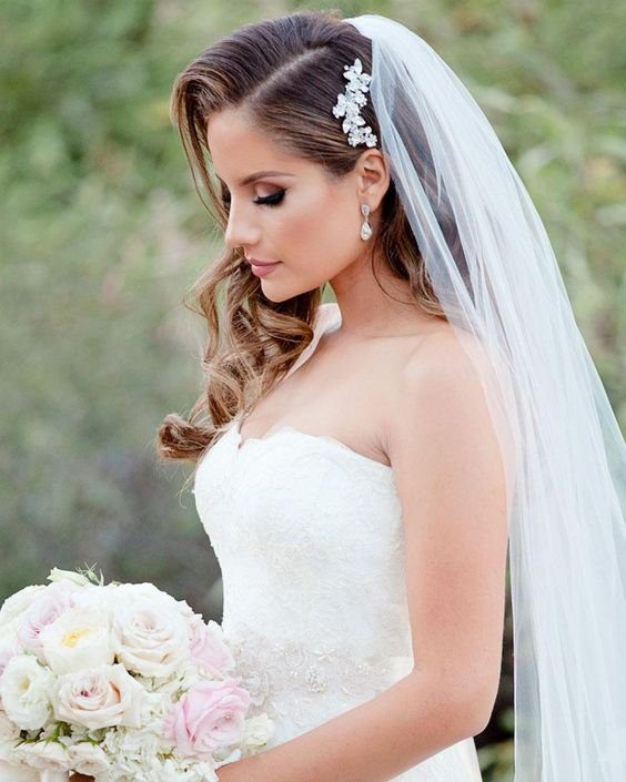 penteado de noiva solto30