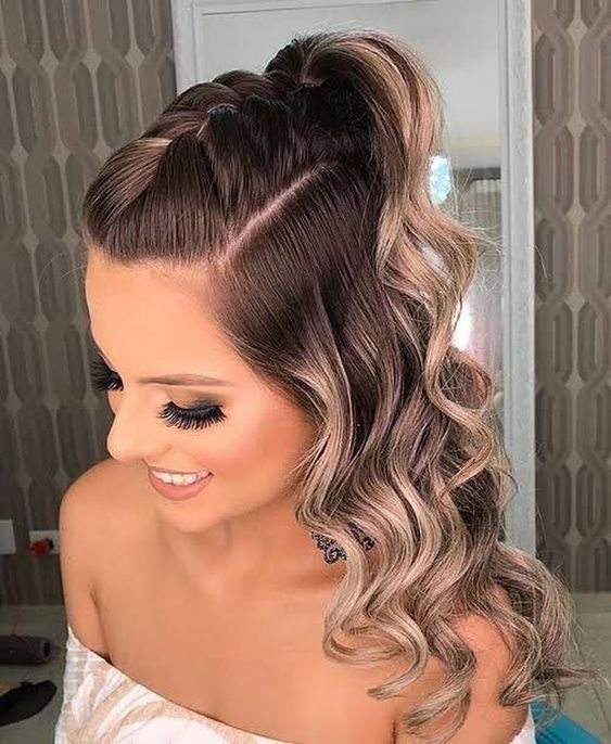 penteado meio preso11 1