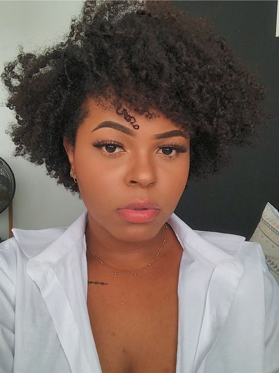 cabelo-curto-cacheado-desconectado-pinterest Cabelo Curto Cacheado Desconectado (Pinterest)